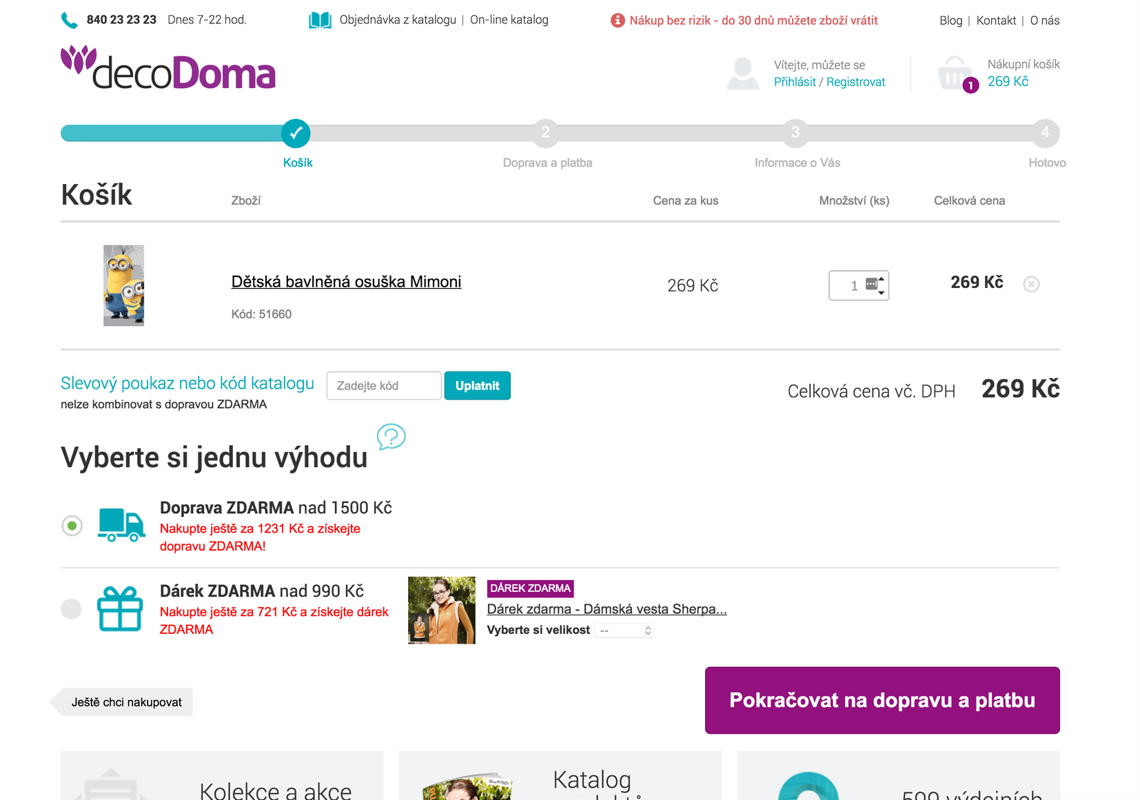 Decodoma.cz Detail produktu 2016